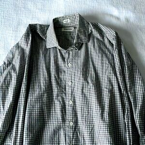 Taylor Stitch checkered men's dress shirt